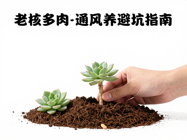 上盆土壤配比与定植手法