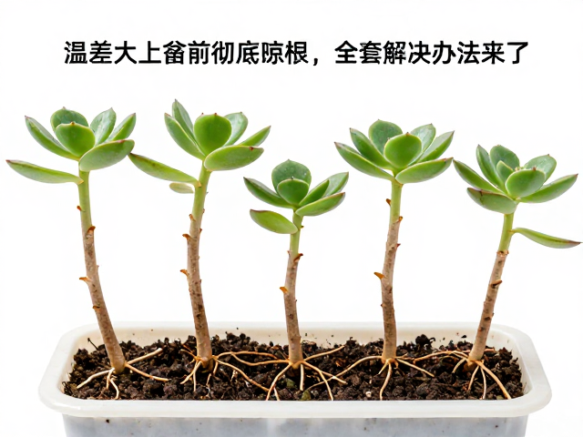 僵苗逆转监测:叶片状态与生长点观察