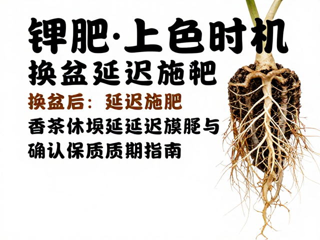 换盆后的根系休眠与施肥延迟策略