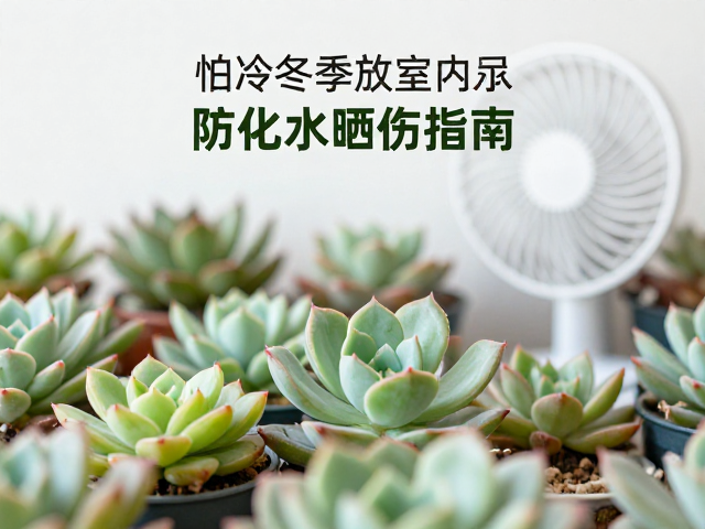 多肉怕冷冬季放室内，风扇通风防化水晒伤指南