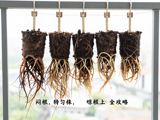 根系晾晒与介质重构