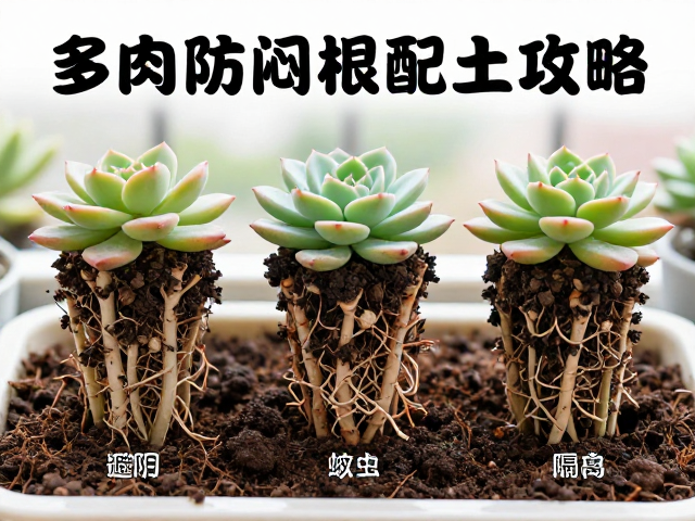 阳台多肉防闷根配土法，避阴防褪色，蚜虫隔离全攻略