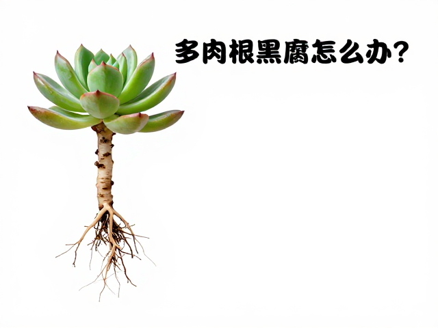 多肉闷根黑腐怎么办？选健康根系防徒长，急救处理全攻略