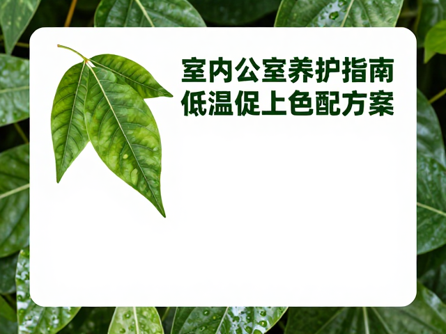 温度控制与低温上色适配