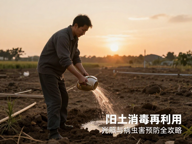 旧土消毒再利用，傍晚不浇冷水，光照与病虫害预防全攻略
