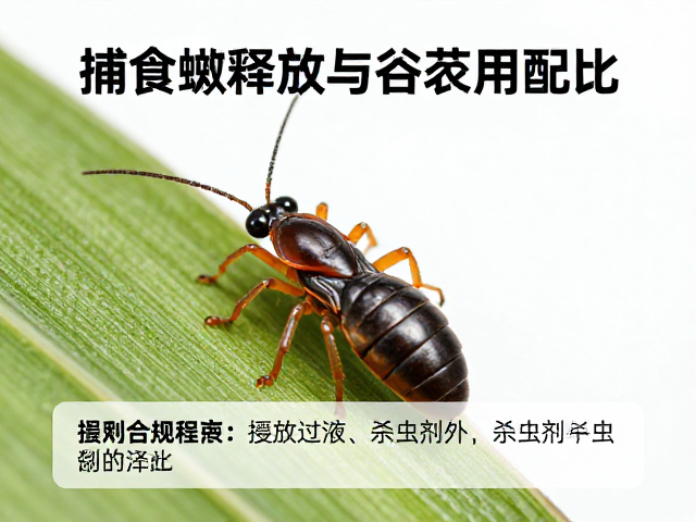 捕食螨释放技术规范与环境调控