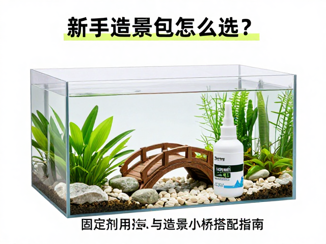 新手造景包怎么选？固定剂用法与造景小桥搭配指南