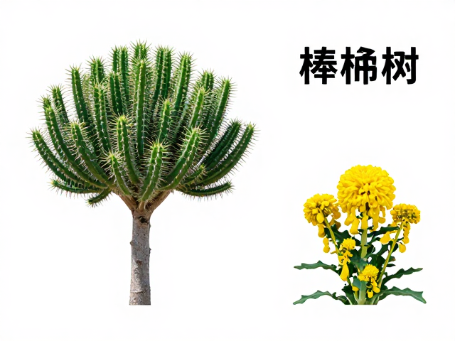 多肉植物刺形美观，棒槌树与菊科千里光属分类科普