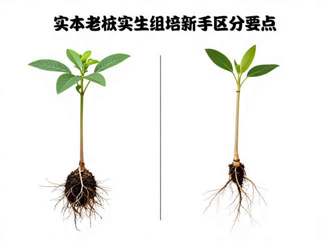 日本园艺老桩实生组培扦插苗区分要点，新手避坑指南