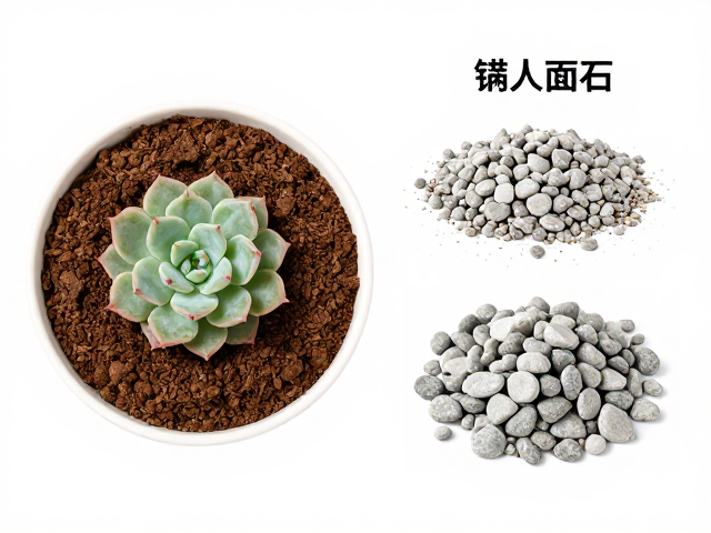 专用土配制与铺面石的选择标准