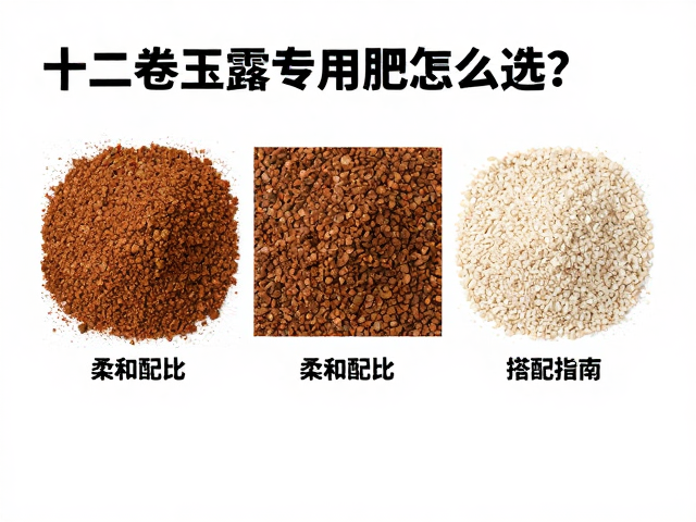 颗粒土搭配与肥料协同作用