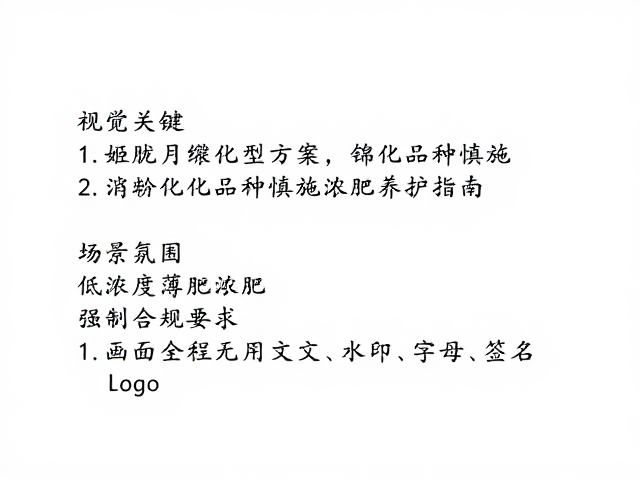 低浓度薄肥的施用策略