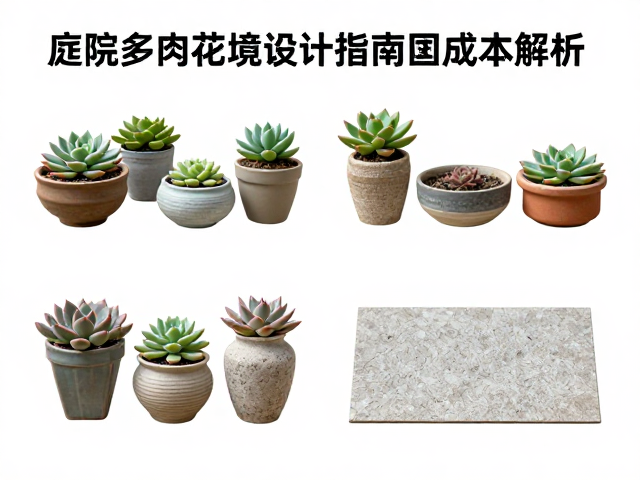 精选盆器类型与铺面材料的成本解析