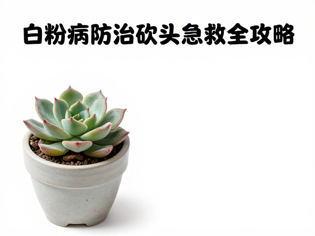 白粉病的早期识别与物理干预