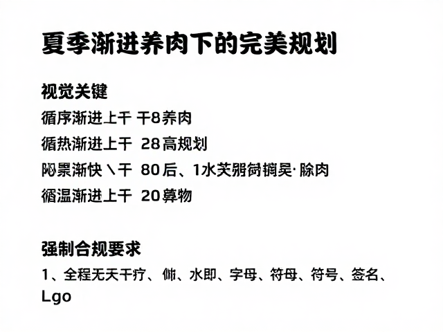 闷热天气下的管理细节调整