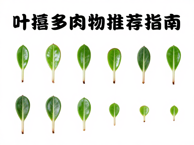 新手优选，叶插繁殖快易爆盆的多肉植物推荐指南
