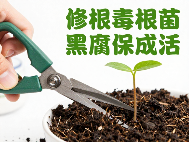 预防根系黑腐保成活