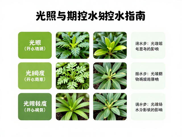 光照强度与光周期对水分代谢的影响机制