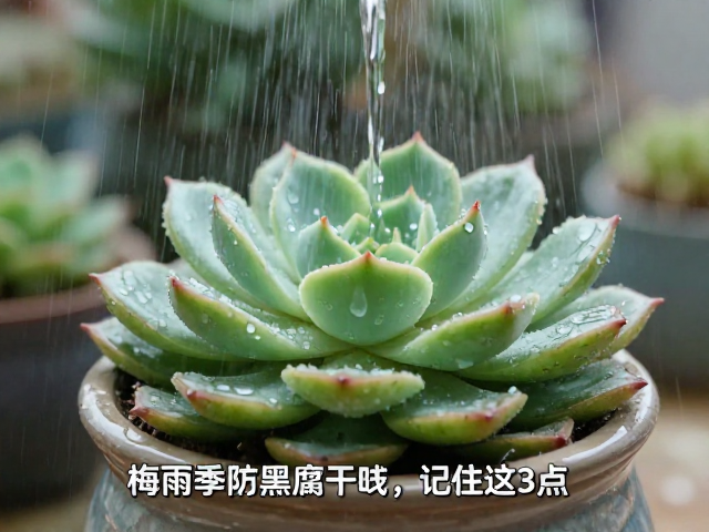 优化浇水方式，规避高温高湿引发的黑腐