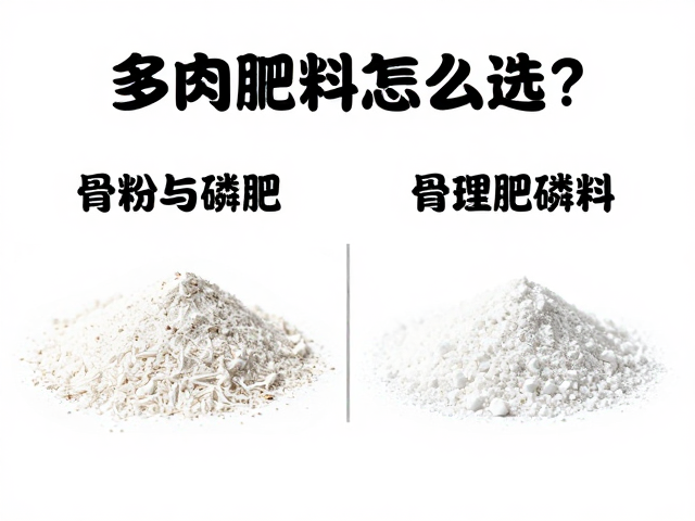 骨粉与常见磷肥的本质差异