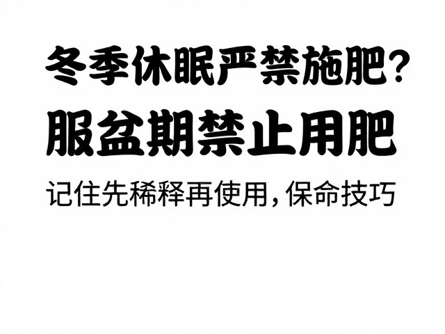 季节性养护的时间节点把控