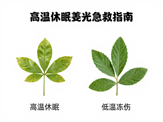植物高温休眠萎蔫低温冻伤？降温避光急救指南