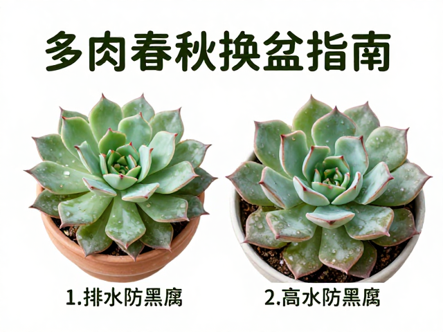 换盆操作细节与后期养护