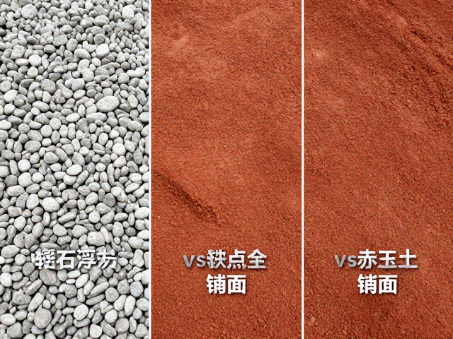 三种材料在铺面场景下的综合对比