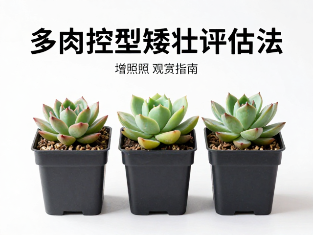 多肉控型矮壮评估法，增光照，办公桌观赏指南