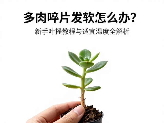 新手叶插实操步骤与关键细节