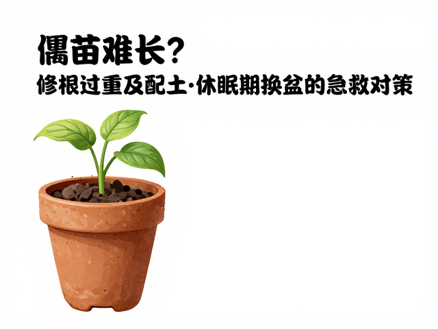 休眠期换盆的风险规避与缓苗技巧