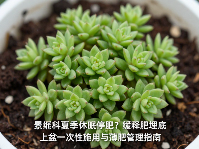 景天科植物夏季休眠的生理机制与停肥逻辑