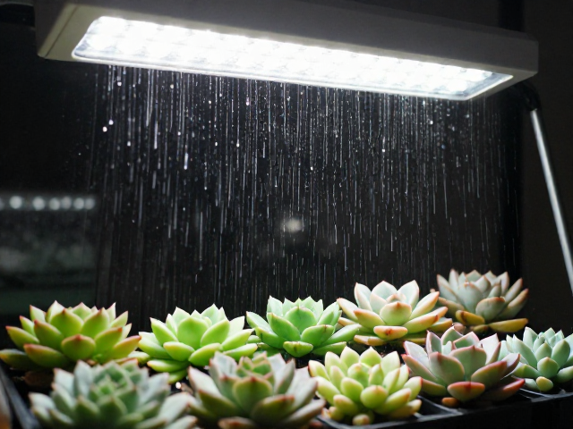全日照多肉阴雨天怎么养？LED生长灯补光指南