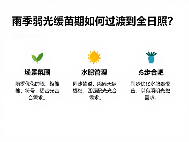 同步优化水肥管理以匹配光合需求