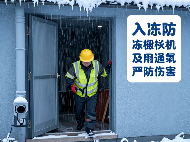 防范夜间霜冻与管道冻裂风险