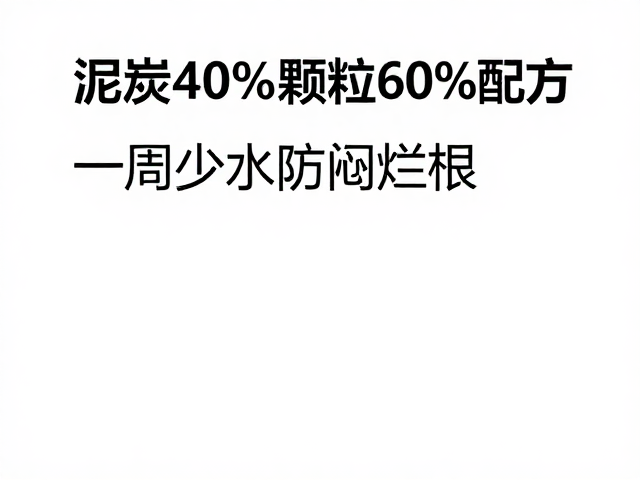 一周少水策略的执行逻辑与水分管理