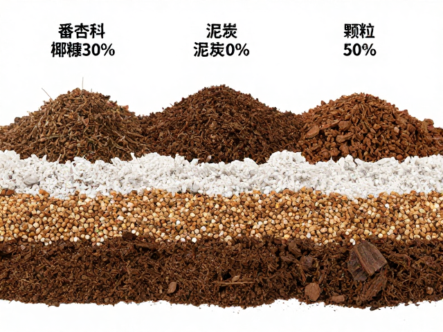番杏科多肉配土，椰糠30%，泥炭20%，颗粒50%，进阶玩家精细化分层方案