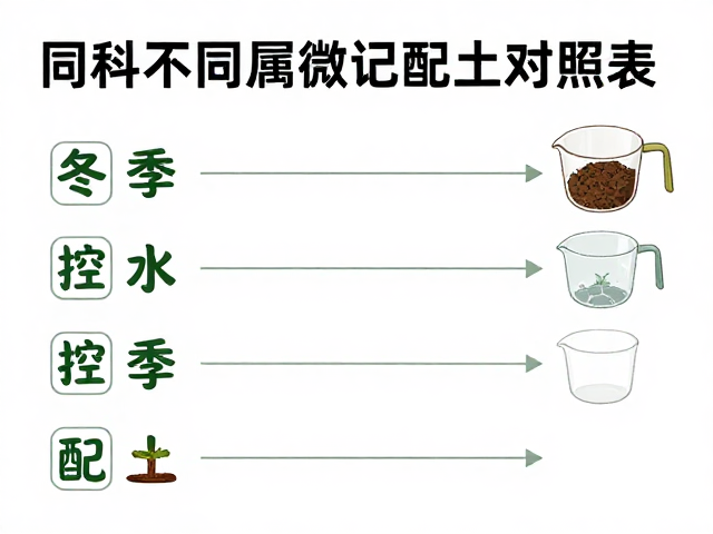 冬季控水配土与量杯使用指南
