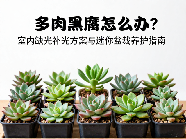 迷你盆栽微环境调控与日常养护