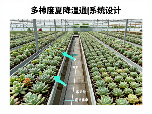 大棚多肉度夏降温通风系统设计，新手防黑腐全攻略