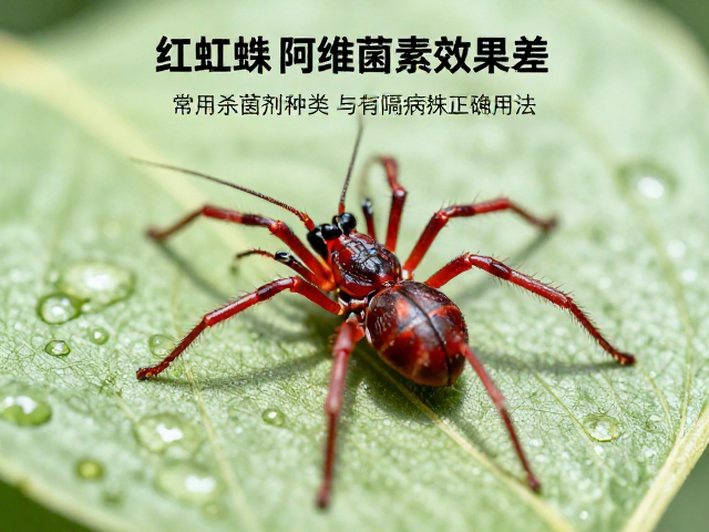 红蜘蛛用阿维菌素效果差？常用杀菌剂种类与隔离病株正确用法