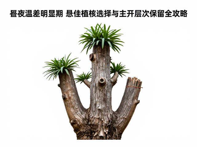 昼夜温差明显期，悬崖桩最佳植株选择与主干层次保留全攻略