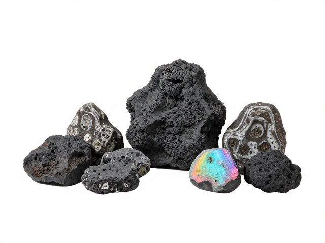 麦饭石火山岩彩虹石造景套装，阳台园艺装饰组合规格全解析