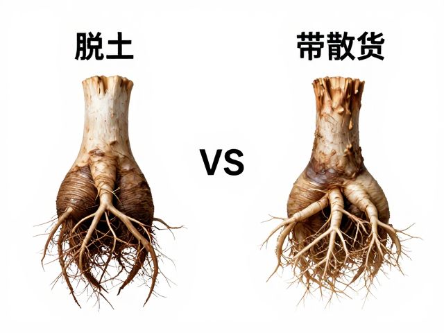 脱土vs带土发货优缺点？别只看颜色，警惕过度调色伤根