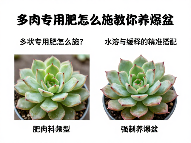 选对肥料类型:水溶与缓释的精准搭配