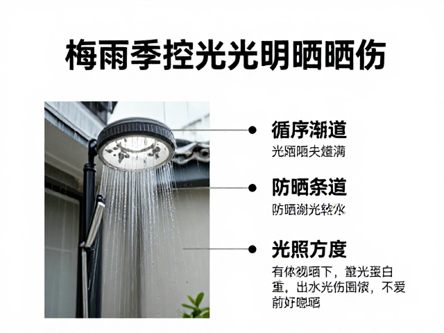 控光策略与光照强度的科学过渡