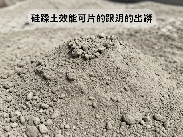 加工工艺对硅藻土效能的影响