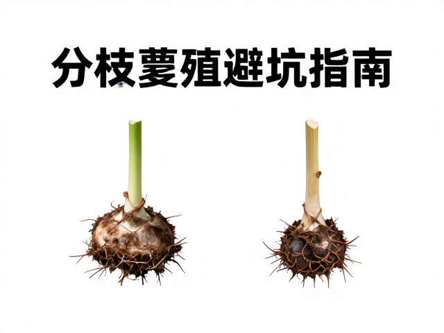 分株繁殖避坑指南，切口平整防介壳虫，新手必看