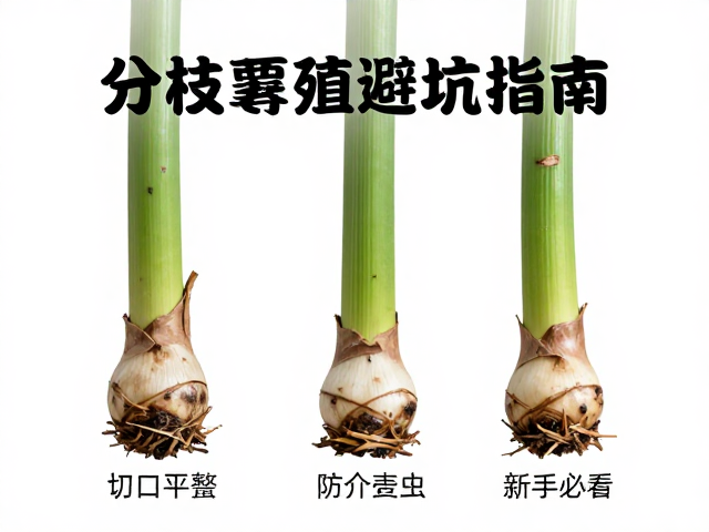 精准识别分株时机与植株状态