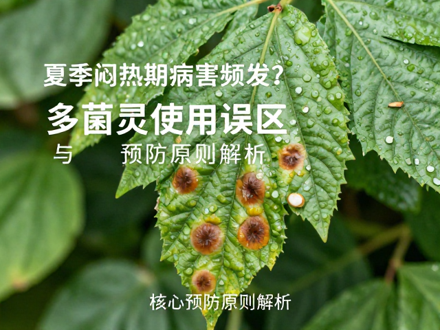 夏季闷热期病害频发？多菌灵使用误区与核心预防原则解析